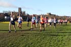 Start of the Womens race Durham Cathedral Cross Country Relays.